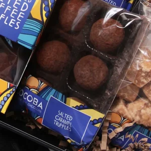 Cocoba Chocolate Chocolate Truffle Trays>Salted Caramel Truffles (6 Truffles)
