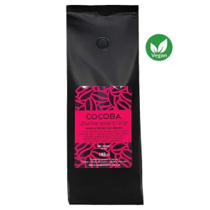 Cocoba Chocolate Coffee>Signature Blend Whole Roasted Coffee Beans, 1Kg Pack