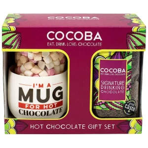 Cocoba Chocolate Hot Chocolate Flakes>Signature Hot Chocolate Gift Set