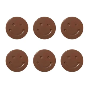 Cocoba Chocolate Miniature Chocolate Bars>Smiley Face Multipack (6 Faces)