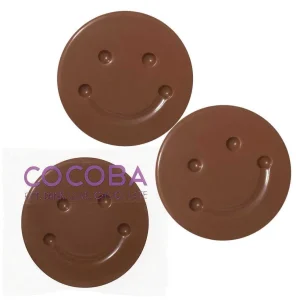 Cocoba Chocolate Miniature Chocolate Bars>Smiley Face Multipack (6 Faces)