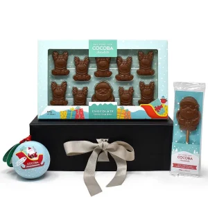 Cocoba Chocolate Hot Chocolate Spoons>Stocking Filler Gift Set