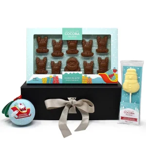 Cocoba Chocolate Hot Chocolate Spoons>Stocking Filler Gift Set