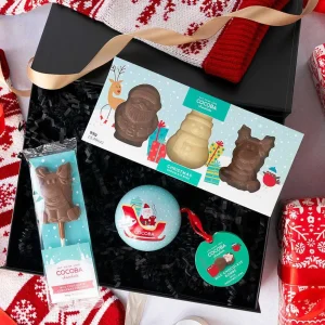 Cocoba Chocolate Hot Chocolate Spoons>The Festive Treats Gift Set