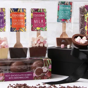Cocoba Chocolate Hot Chocolate Spoons>The Hot Chocolate Collection Gift Set