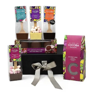 Cocoba Chocolate Hot Chocolate Spoons>The Hot Chocolate Collection Gift Set
