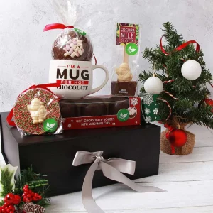 Cocoba Chocolate Hot Chocolate Spoons>The Vegan Christmas Treat Gift Set