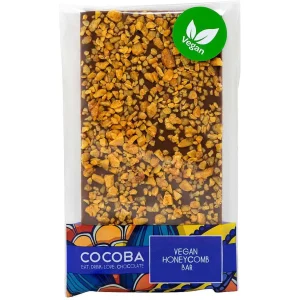 Cocoba Chocolate Vegan Chocolate Bars>Vegan Honeycomb Bar