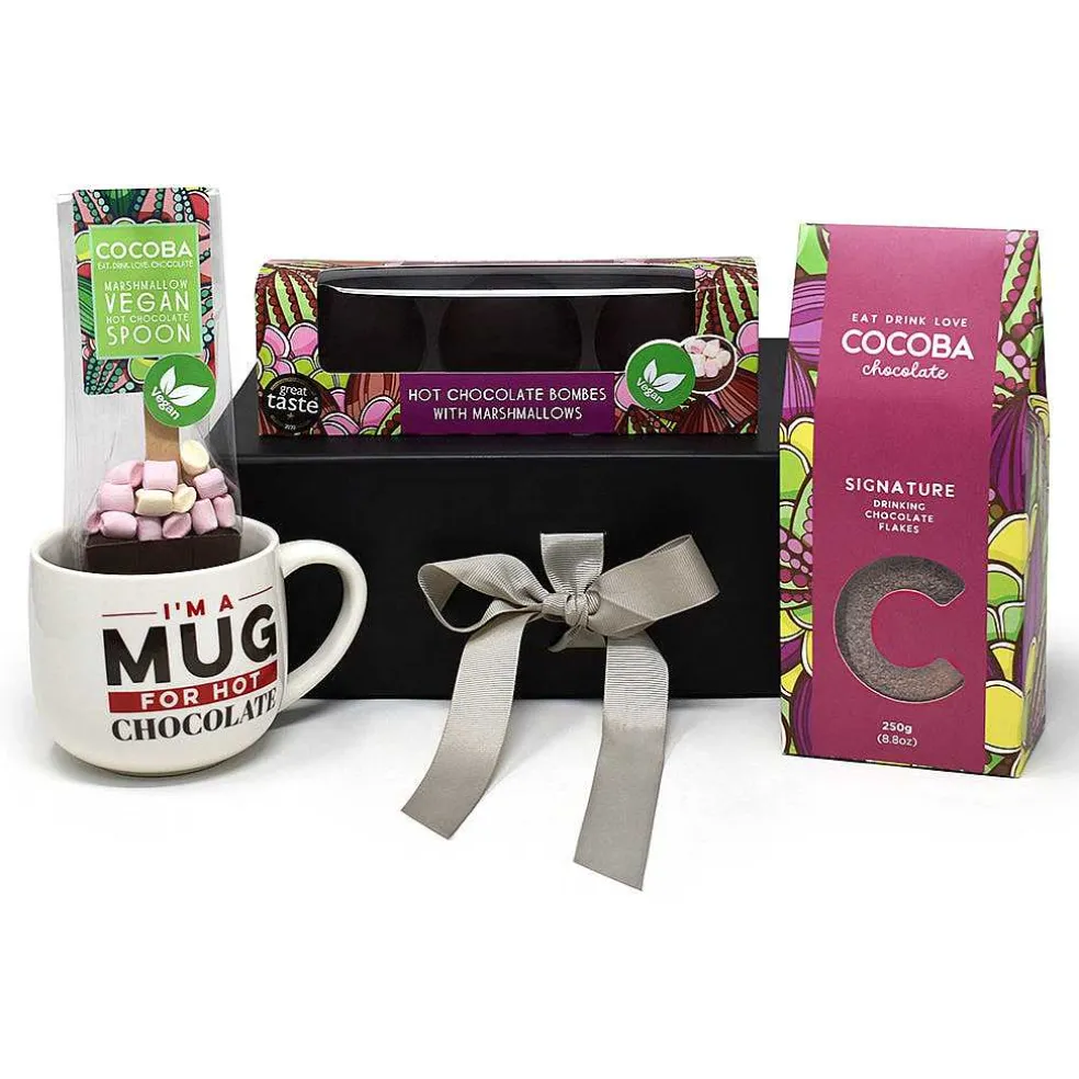 vegan_luxury_hot_chocolat_1.webp Cocoba Chocolate Hot Chocolate Flakes>Vegan Luxury Hot Chocolate Gift Set
