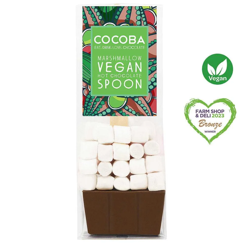 vegan_marshmallow_milk_ch_1.webp Cocoba Chocolate Hot Chocolate Spoons>Vegan Marshmallow Milk Chocolate Hot Chocolate Spoon