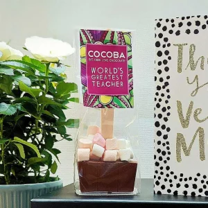 Cocoba Chocolate Hot Chocolate Spoons>World'S Greatest Teacher Hot Chocolate Spoon